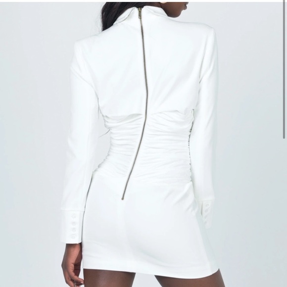 Brand new with tags structured white tags on dress - Picture 3 of 4